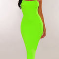 Long Bodycon Dress Women Spaghetti Strap Solid Color Skinny Dress ElegSPECIFICATIONSBrand Name: TYFYOElasticity: Slight StrechSleeve Style: Spaghetti StrapFabric Type: POLYESTERHign-concerned Chemical: NonePattern Type: SolidFit Type: DMEwomenstorenull