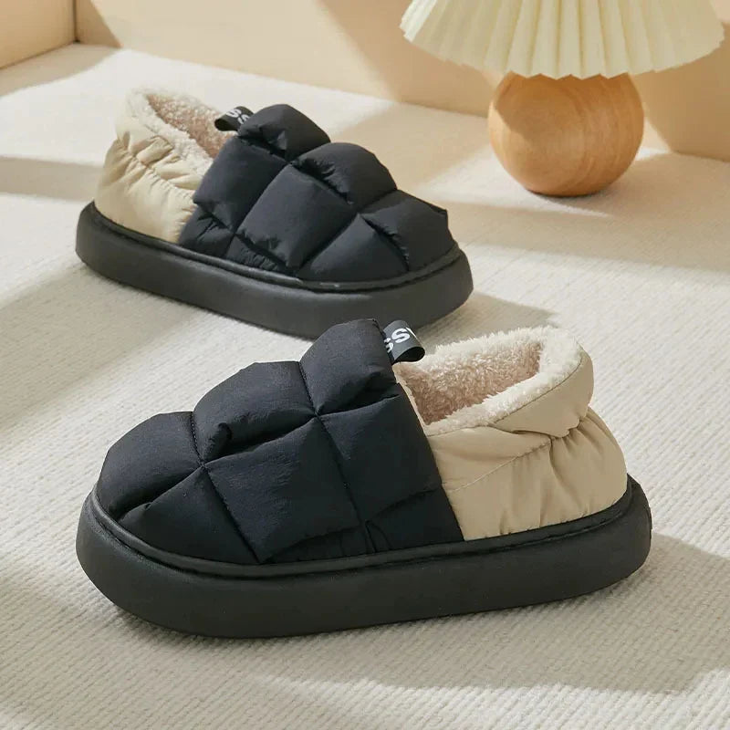 Shoes- Fur Shoes For Women Fashion Indoor Fur Slipper With Padded