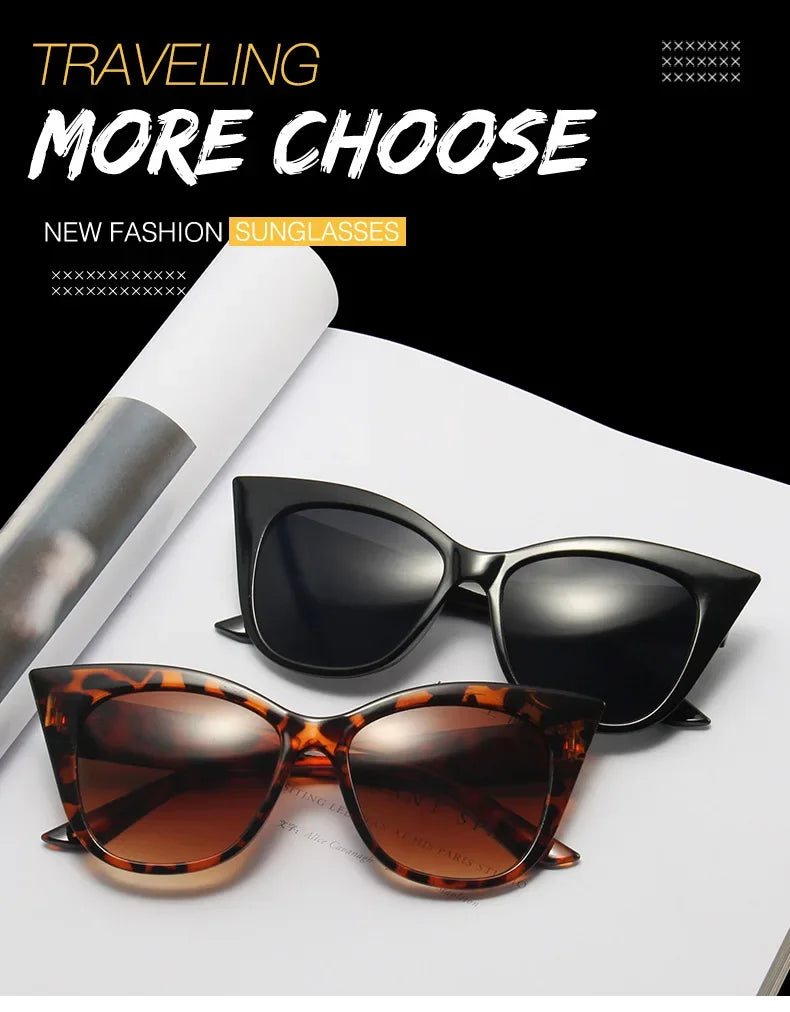 Sunglasses Woman Fashion Big Frame Cat Sun Glasses Female Retro ShadesSPECIFICATIONSDepartment Name: ADULTBrand Name: pwvxymItem Type: EYEWEARModel Number: SunglassesEyewear Type: SunglassesStyle: CAT EYEFrame Material: PolycarbonatePlDMEwomenstorenull