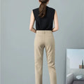 Fashion Ankle Length Suit Pants Office Lady Pencil Spring High Waist WSPECIFICATIONSBrand Name: PPLMHUStyle: Office LadyAge: MIDDLE AGEOrigin: Mainland ChinaCN: HunanSeason: Spring/SummerWaist Type: highDecoration: ButtonDecoration: PoDMEwomenstorenull