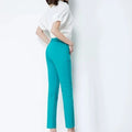 Fashion Ankle Length Suit Pants Office Lady Pencil Spring High Waist WSPECIFICATIONSBrand Name: PPLMHUStyle: Office LadyAge: MIDDLE AGEOrigin: Mainland ChinaCN: HunanSeason: Spring/SummerWaist Type: highDecoration: ButtonDecoration: PoDMEwomenstorenull