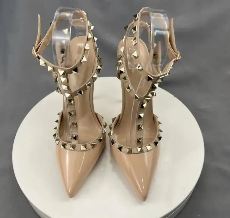 Women Sandals New High Heels Sexy Party Wedding Pointed Toe Pumps AnklSPECIFICATIONSBrand Name: NoEnName_NullUpper coverage: Not above ankleDepartment Name: ADULTOrigin: Mainland ChinaUpper Material: MicrofiberToe Shape: Pointed toeOutDMEwomenstorenull