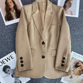 Blazer Elegant Women's Long Sleeve Chic Style fashionable style