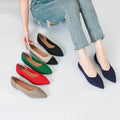 Women's solid color flat shoes casual fashion breathable non slip rubbSPECIFICATIONSBrand Name: SP CHIZHENWhether with metal toe cap: NoFlats Type: Boat shoesUpper Material: Cotton FabricDepartment Name: ADULTToe Shape: Pointed toeOutsDMEwomenstorenull