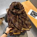 Designer scarf Soft cotton and linen feel foulard luxe scarf shawlSPECIFICATIONSBrand Name: KUCLUTHign-concerned Chemical: NoneApplicable Season: Four SeasonsMaterial: POLYESTERCraft of Weaving: TATGender: WOMENFeature: Decorate DeDMEwomenstorenull