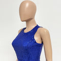 Sleeveless Sequined Jumpsuit Round Neck Slim Fit High Waist Sexy SprinSPECIFICATIONSBrand Name: mandylandyStyle: StreetwearAge: MIDDLE AGEOrigin: Mainland ChinaCN: GuangdongSeason: SummerMaterial: POLYESTERDecoration: SequinedFabric TyDMEwomenstorenull