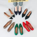 Women's solid color flat shoes casual fashion breathable non slip rubbSPECIFICATIONSBrand Name: SP CHIZHENWhether with metal toe cap: NoFlats Type: Boat shoesUpper Material: Cotton FabricDepartment Name: ADULTToe Shape: Pointed toeOutsDMEwomenstorenull