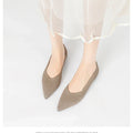 Women's solid color flat shoes casual fashion breathable non slip rubbSPECIFICATIONSBrand Name: SP CHIZHENWhether with metal toe cap: NoFlats Type: Boat shoesUpper Material: Cotton FabricDepartment Name: ADULTToe Shape: Pointed toeOutsDMEwomenstorenull