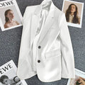 Blazer Elegant Women's Long Sleeve Chic Style fashionable style