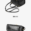 Luxury Crocodile Pattern Lady Handbag Women Shoulder Bags Designer FamSPECIFICATIONSBrand Name: NoEnName_NullOrigin: Mainland ChinaCN: ZhejiangLining Material: POLYESTERMain Material: Genuine leatherPlace Of Origin: ZHE JIANG ProvincePDMEwomenstorenull