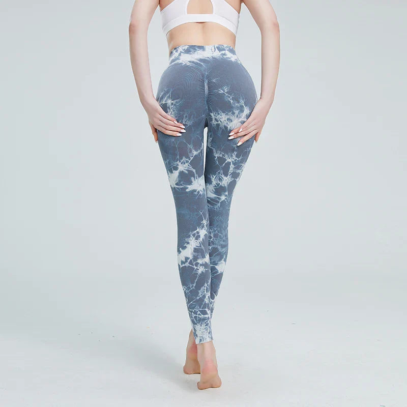 Women Tie Dyed Seamless Leggings Scrunch Fitness Fashion High Gym WaisSPECIFICATIONSBrand Name: caeruleusWaist Type: highStyle: CasualLength(Bottoms): Ankle-LengthOrigin: Mainland ChinaCN: ZhejiangSeason: All seasonHign-concerned ChemiDMEwomenstorenull