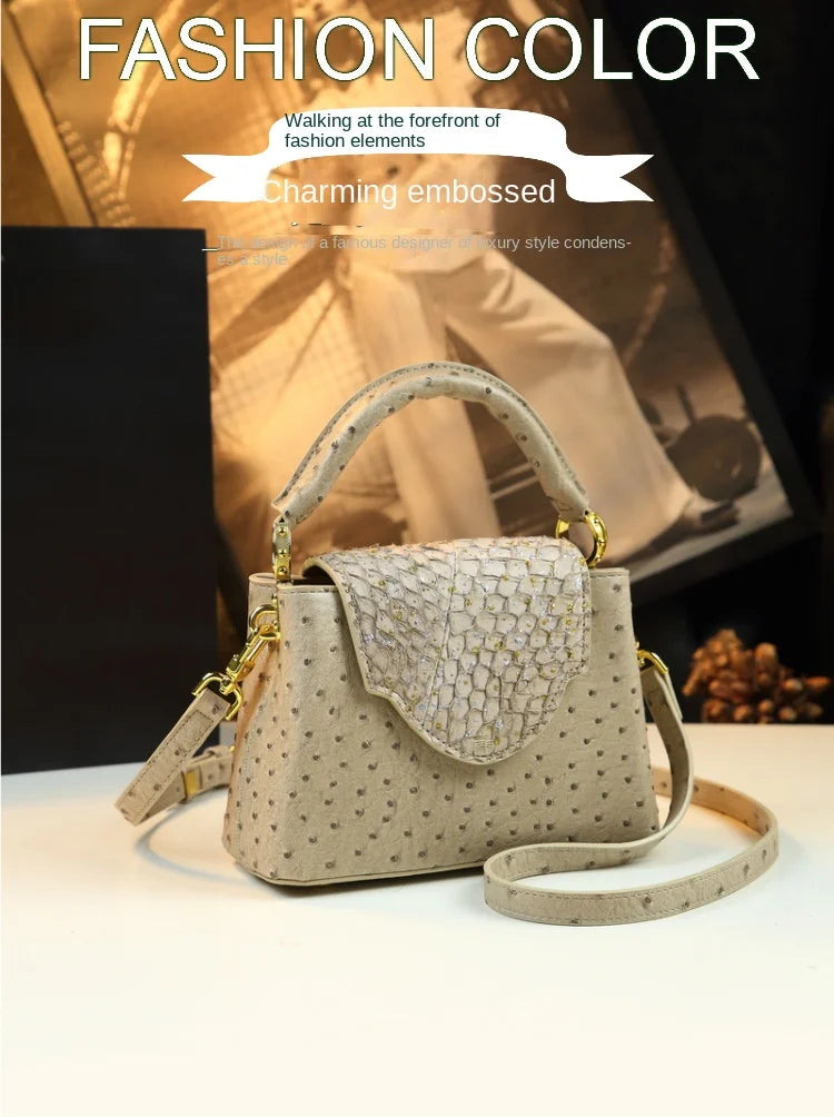 Fashion Genuine Leather Women's Handbags Female Small Shoulder CrossboSPECIFICATIONSBrand Name: BJYLOrigin: Mainland ChinaCN: GuangdongLining Material: AcrylicMain Material: Genuine leatherPlace Of Origin: GUANG DONG ProvincePlace Of ODMEwomenstorenull