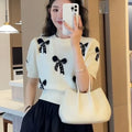 TOP Fashion Short Sleeve Pullovers Women's O-neck Clothing