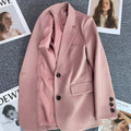 Blazer Elegant Women's Long Sleeve Chic Style fashionable style