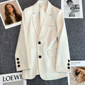 Blazer Elegant Women's Long Sleeve Chic Style fashionable style