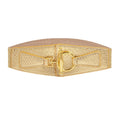 New Elastic Metal Waist Belts for Dresses Metal Silver Gold Color LadiSPECIFICATIONSBrand Name: FGHGFDepartment Name: ADULTBelts Material: MetalBelts Material: PUOrigin: Mainland ChinaCN: ZhejiangGender: WOMENStyle: CasualBuckle Width:DMEwomenstorenull