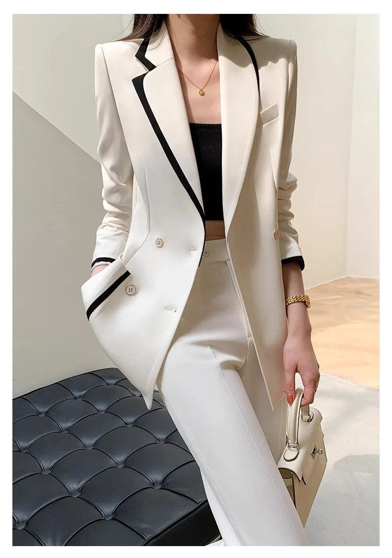 Stylish Women's Blazer and Pants Set