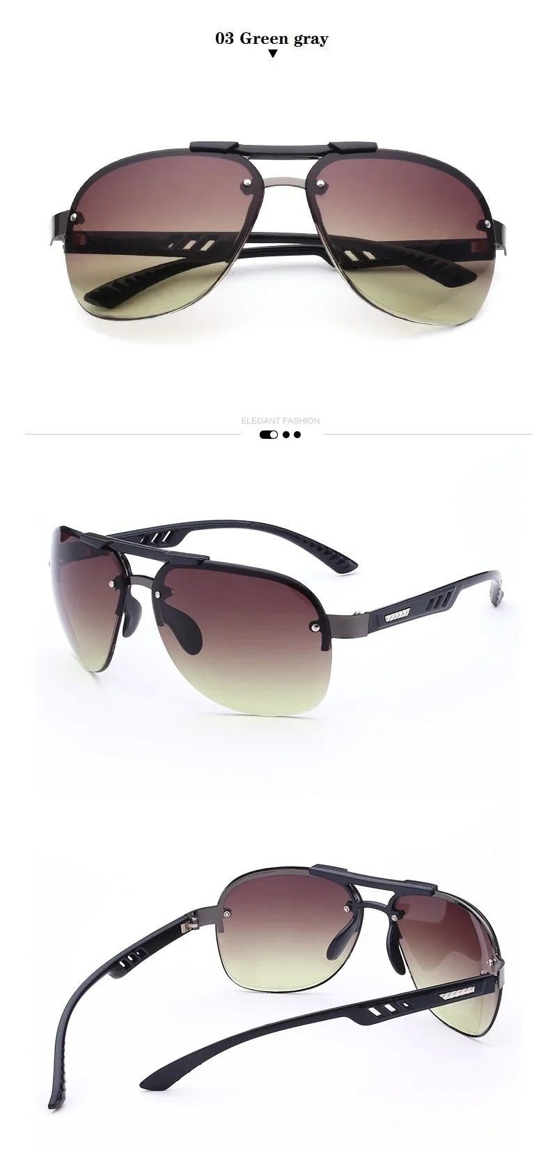 Shades - Luxury Oversized Pilot Sunglasses for Women protection