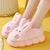 Slippers- Women's Warm Cotton House Slippers Female Indoor Plus Fur