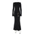 Elegant Sexy Long Dress Women Slim Round Neck Long Sleeves Fold Robe FSPECIFICATIONSWaistline: empireSupport: Wholesale &amp; Dropshipping27/300: 7/60Sleeve Style: regularSleeve Length(cm): FullBrand Name: hfwomenfzCraft of Weaving: TADMEwomenstorenull