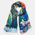 original single Spanish new trend colorful leisure gift shawl scarfSPECIFICATIONSBrand Name: NoEnName_NullCraft of Weaving: Non-wovenOrigin: ES(Origin)Gender: WOMENDepartment Name: ADULTHign-concerned Chemical: NoneMaterial: POLYESTDMEwomenstorenull