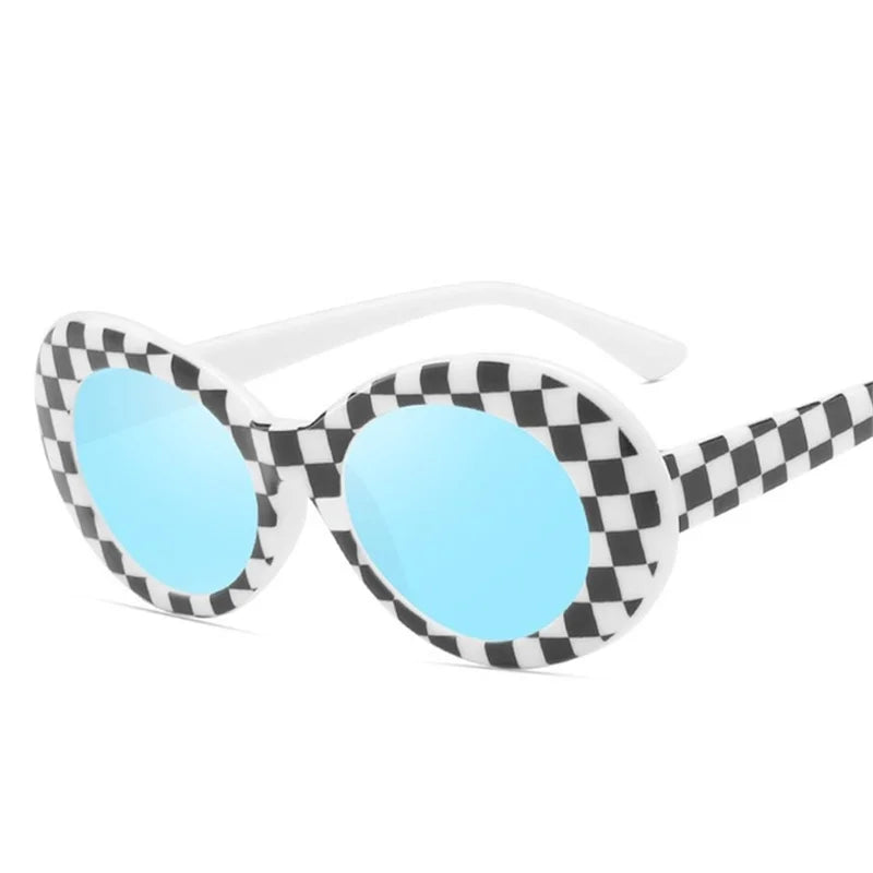 Sunglasses Men Women Purple Red Lens Protection Lattice Eyewear FashioSPECIFICATIONSBrand Name: GUANGDUOrigin: Mainland ChinaApplicable Scenarios: casualGender: WOMENStyle type: OvalModel Number: A053Item Type: EYEWEARProduct Type: FasDMEwomenstorenull