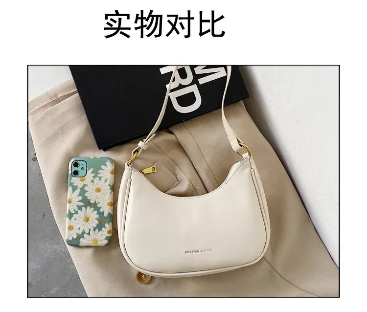 Underarm Bag for Women's Summer New Trendy and High end Crossbody Bag SPECIFICATIONSBrand Name: NoEnName_NullHign-concerned Chemical: NoneHandbags Type: Shoulder BagsMain Material: PULining Material: POLYESTERShape: BaguettePlace Of OrDMEwomenstorenull