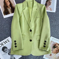 Blazer Elegant Women's Long Sleeve Chic Style fashionable style