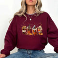 Sweatshirt Skull Coffee Sweatshirt Skeleton Halloween Women Clothing CSPECIFICATIONSBrand Name: EOENKKYOrigin: Mainland ChinaSeason: All seasonDecoration: PrintingAge: 18-24Material: POLYESTERThickness: StandardElasticity: Slight StrecDMEwomenstorenull