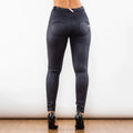 Crackle Black Coated Lifting Pants Spandex Leggings Push Up Effective SPECIFICATIONSBrand Name: NON-ANIMALWaist Type: MIDStyle: Sexy &amp; ClubLength(Bottoms): Ankle-LengthOrigin: Mainland ChinaCN: GuangdongSeason: Autumn/WinterHign-coDMEwomenstorenull