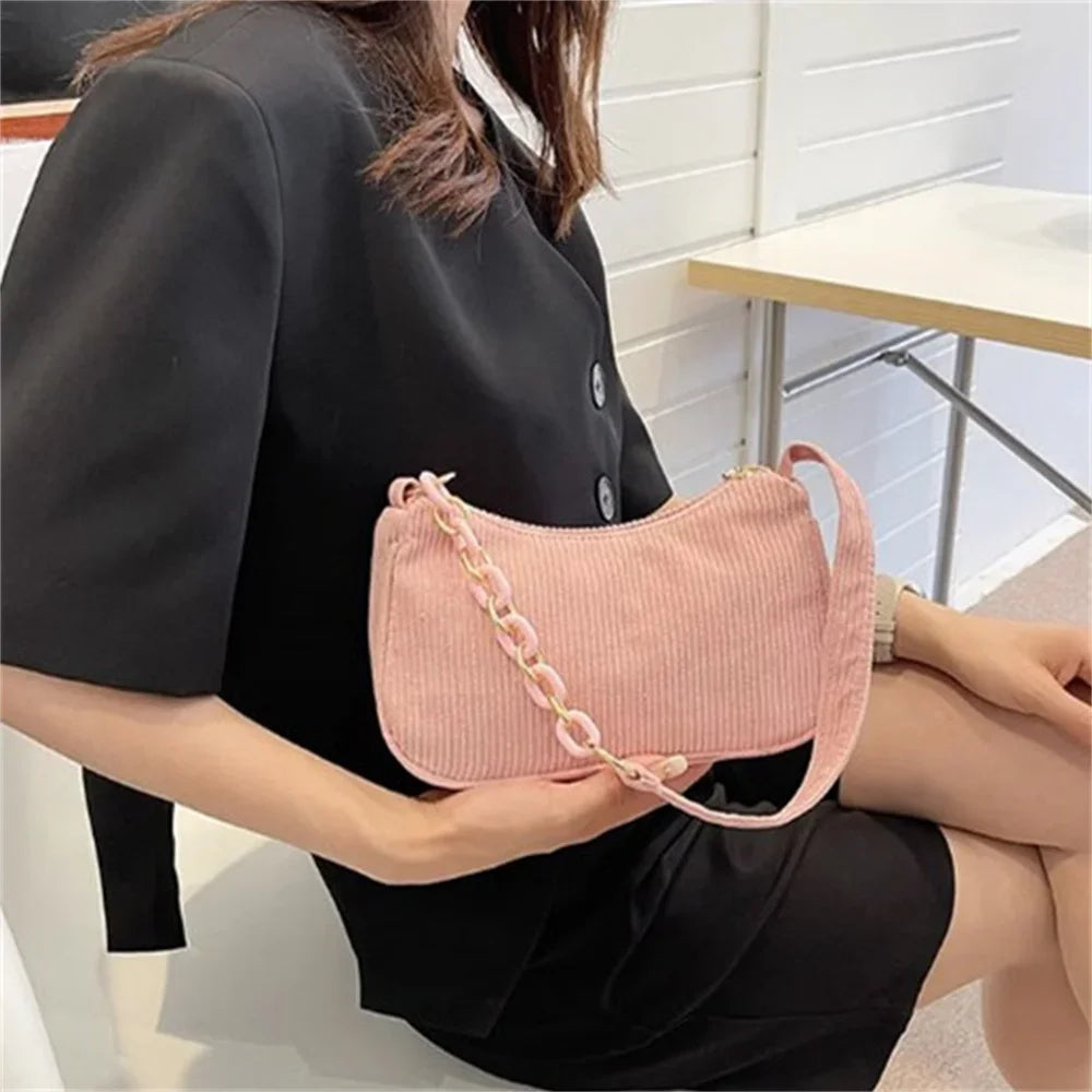 Mini Fashion Women's Shoulder Bag Felt Solid Color Retro Underarm BagsSPECIFICATIONSBrand Name: NoEnName_NullHign-concerned Chemical: NoneHandbags Type: Shoulder BagsMain Material: CorduroyLining Material: COTTONShape: BoxPlace Of OrigDMEwomenstorenull