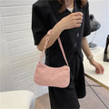 Mini Fashion Women's Shoulder Bag Felt Solid Color Retro Underarm BagsSPECIFICATIONSBrand Name: NoEnName_NullHign-concerned Chemical: NoneHandbags Type: Shoulder BagsMain Material: CorduroyLining Material: COTTONShape: BoxPlace Of OrigDMEwomenstorenull