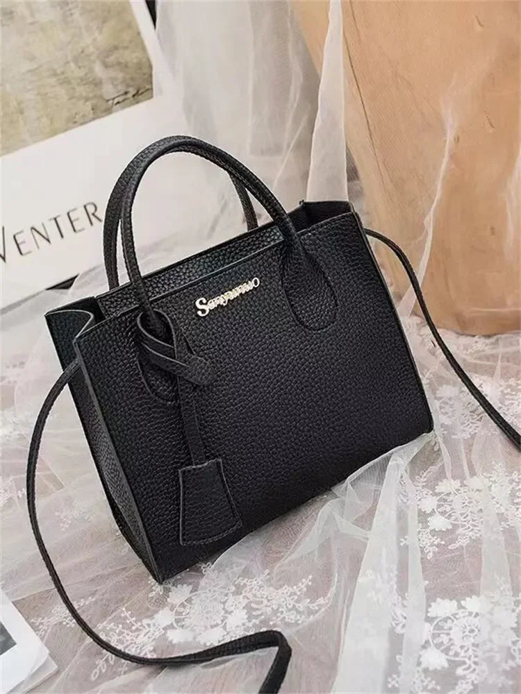 Ladies Handbags Single-shoulder Crossbody Handheld Triple-use Satchel SPECIFICATIONSBrand Name: NoEnName_NullOrigin: Mainland ChinaCN: GuangdongLining Material: POLYESTERMain Material: PUPlace Of Origin: GUANG DONG ProvincePlace Of OriDMEwomenstorenull