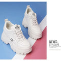 Sneakers- Shoes Comfortable Female Fashion High Heel Woman Sneakers