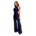 Sleeveless Sequined Jumpsuit Round Neck Slim Fit High Waist Sexy SprinSPECIFICATIONSBrand Name: mandylandyStyle: StreetwearAge: MIDDLE AGEOrigin: Mainland ChinaCN: GuangdongSeason: SummerMaterial: POLYESTERDecoration: SequinedFabric TyDMEwomenstorenull