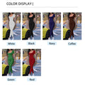 Jumpsuit- Women's Round Neck Short Sleeve Slim One-piece Pants