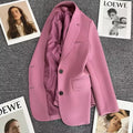 Blazer Elegant Women's Long Sleeve Chic Style fashionable style