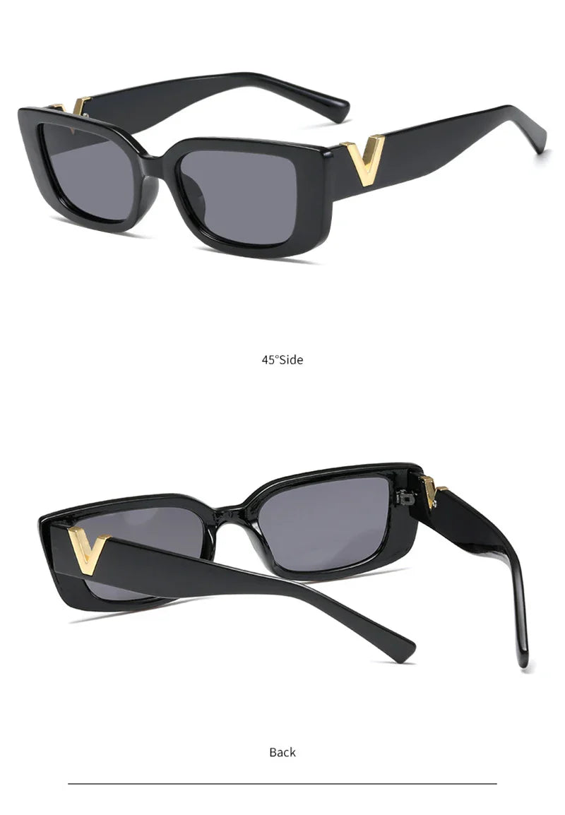 Fashion Cat Eye Sunglasses Luxury V Sun Glasses For Ladies ClassicSPECIFICATIONSBrand Name: FSOrigin: Mainland ChinaApplicable Scenarios: casualGender: WOMENStyle type: rectangleModel Number: 78055Item Type: EYEWEARProduct Type: FaDMEwomenstorenull