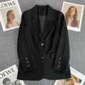 Blazer Elegant Women's Long Sleeve Chic Style fashionable style