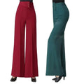 New Wide Leg Dance Pants Women's High Waist Ballroom DanceSPECIFICATIONSBrand Name: XLMJDZGSStyle: CasualAge: JUNIOROrigin: Mainland ChinaCN: ZhejiangSeason: Spring/SummerWaist Type: highDecoration: PocketsElasticity: SlighDMEwomenstorenull